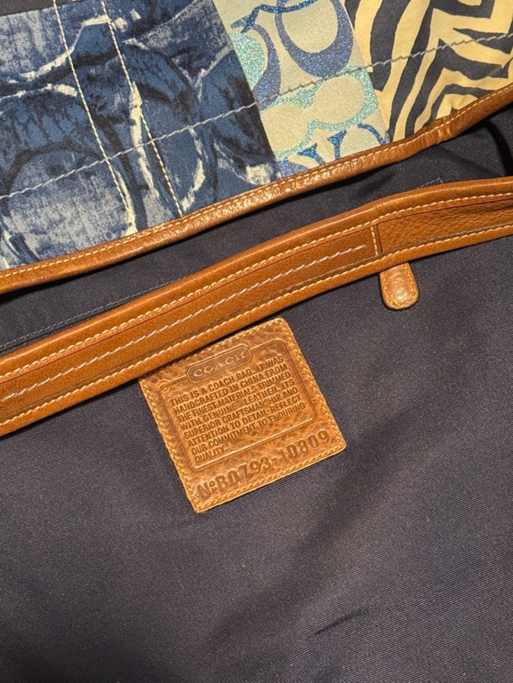 Coach Ergo XL Denim Patchwork (10809) - Picture 6 of 10